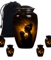 Mother And Child Memorial Urns For Ashes - Cremation Urn For Mother