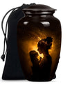 Mother And Child Memorial Urns For Ashes - Cremation Urn For Mother