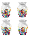 Mother Love Urn for Human Ashes – Colorful Mother's Art Memorial Urn