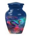 Classic dragon urn for woman's burial ashes