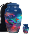 Classic dragon urn for woman's burial ashes