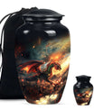 Fierce Dragon Adult Size Cremation Urns - Large Size Dragon Urn