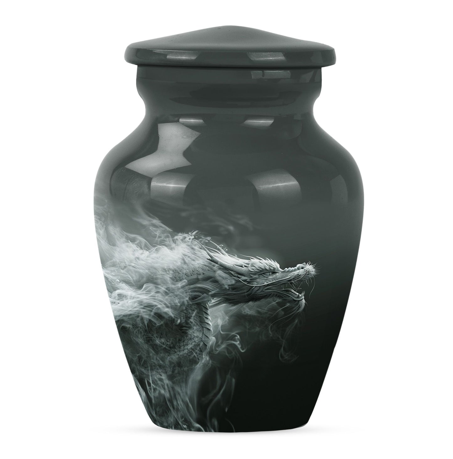 Personalized Beach Memorial Urn for Men - 10-inch, 200 cu in - Yatskia