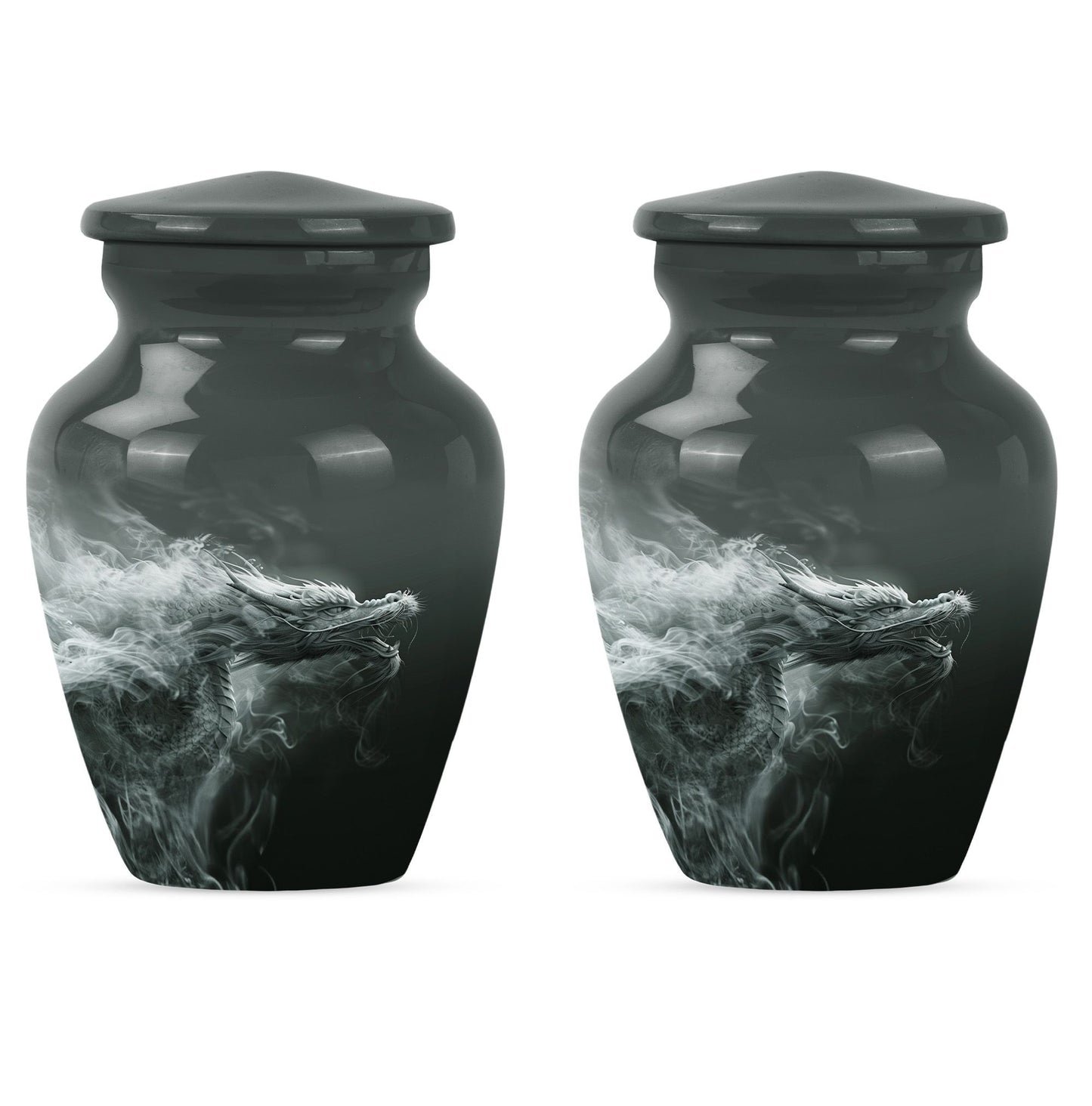 large Dragon urn