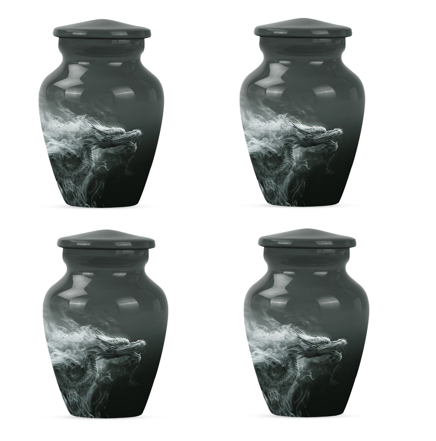 large Dragon urn