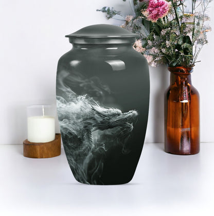 large Dragon urn