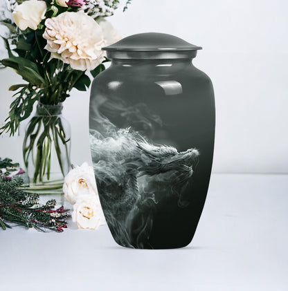 large Dragon urn