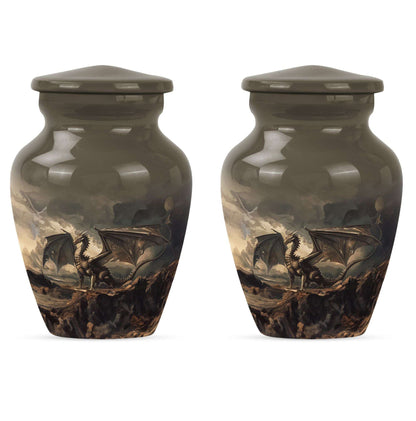 Dragon Urn For Human Ashes Keepsake - Dragon Urn For Adult Men & Women