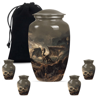 dragon urn for adult ashes.