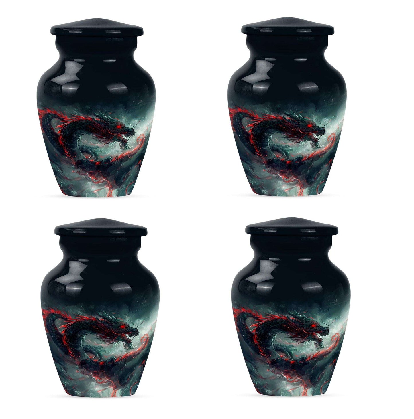 Dragon Memorial Ashes Urn For Adults - Cremation Keepsake For Men & Women