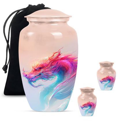 Personalized Beach Keepsake Urn for Human Ashes - 10-inch, 200 cu in - Yatskia