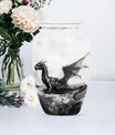 classic dragon urn for cremation ashes