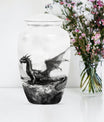 classic dragon urn for cremation ashes