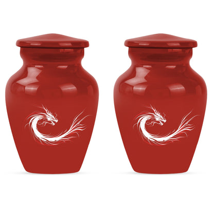 10-inch dragon urn for men