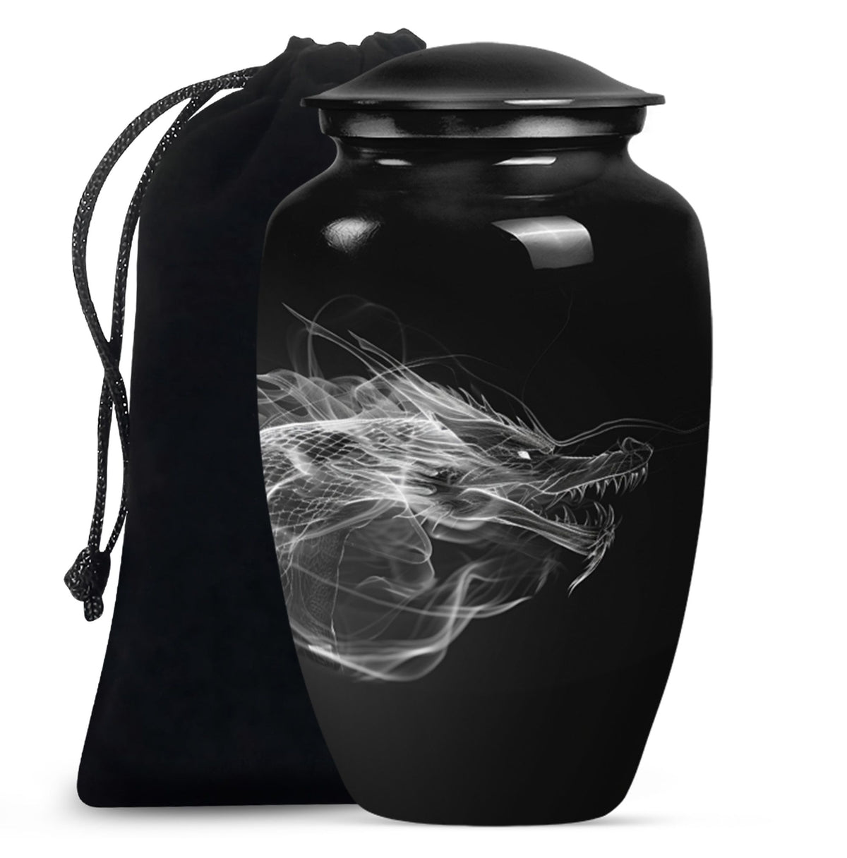 10-inch Classic Dragon Urn 
