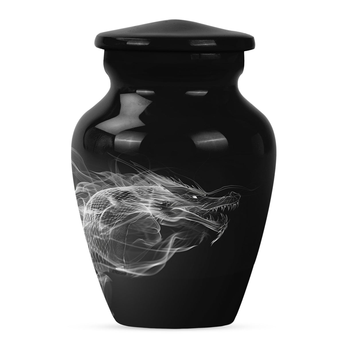 10-inch Classic Dragon Urn 
