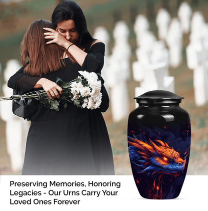 dragon urn for adult ashes