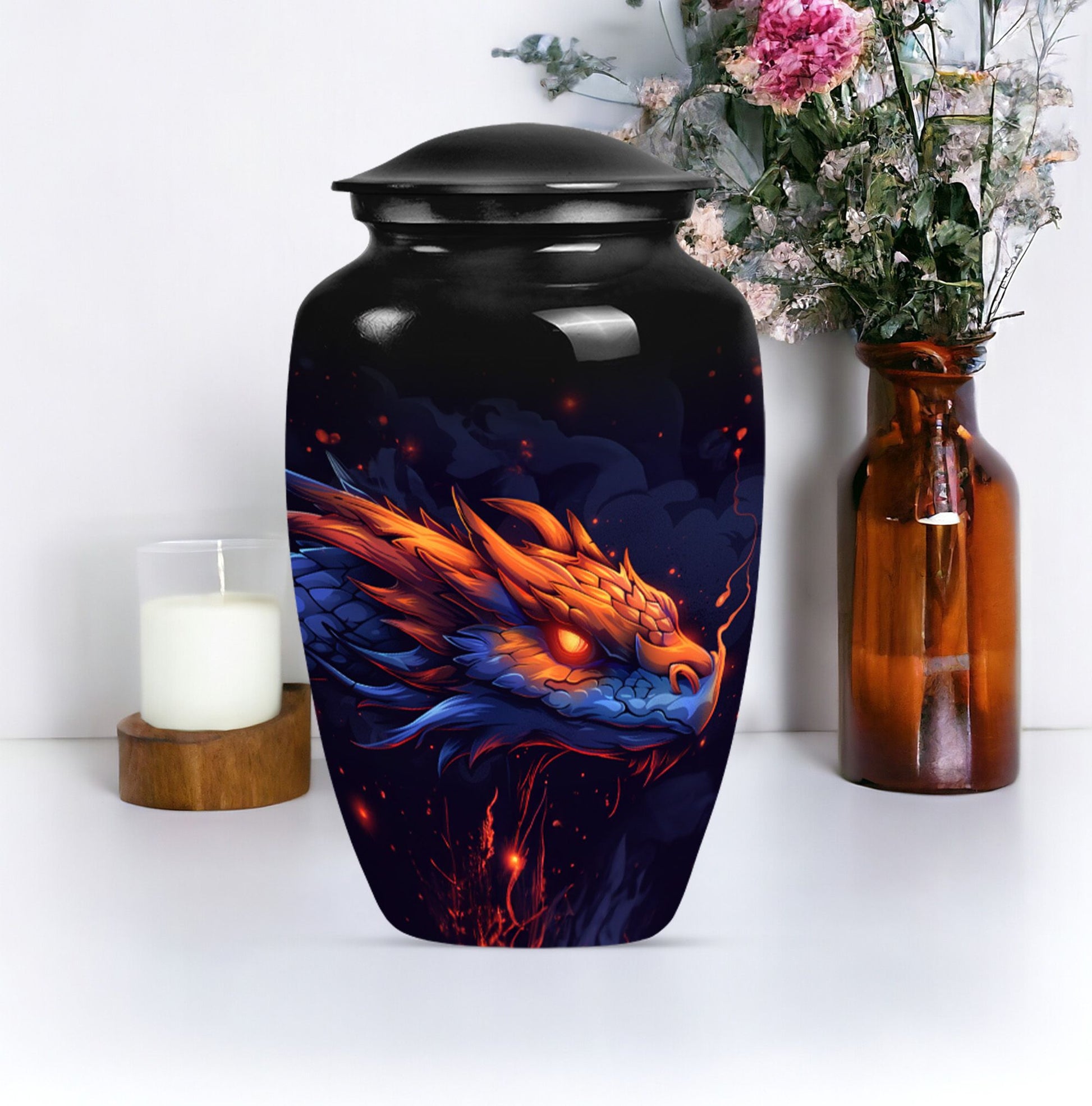 dragon urn for adult ashes