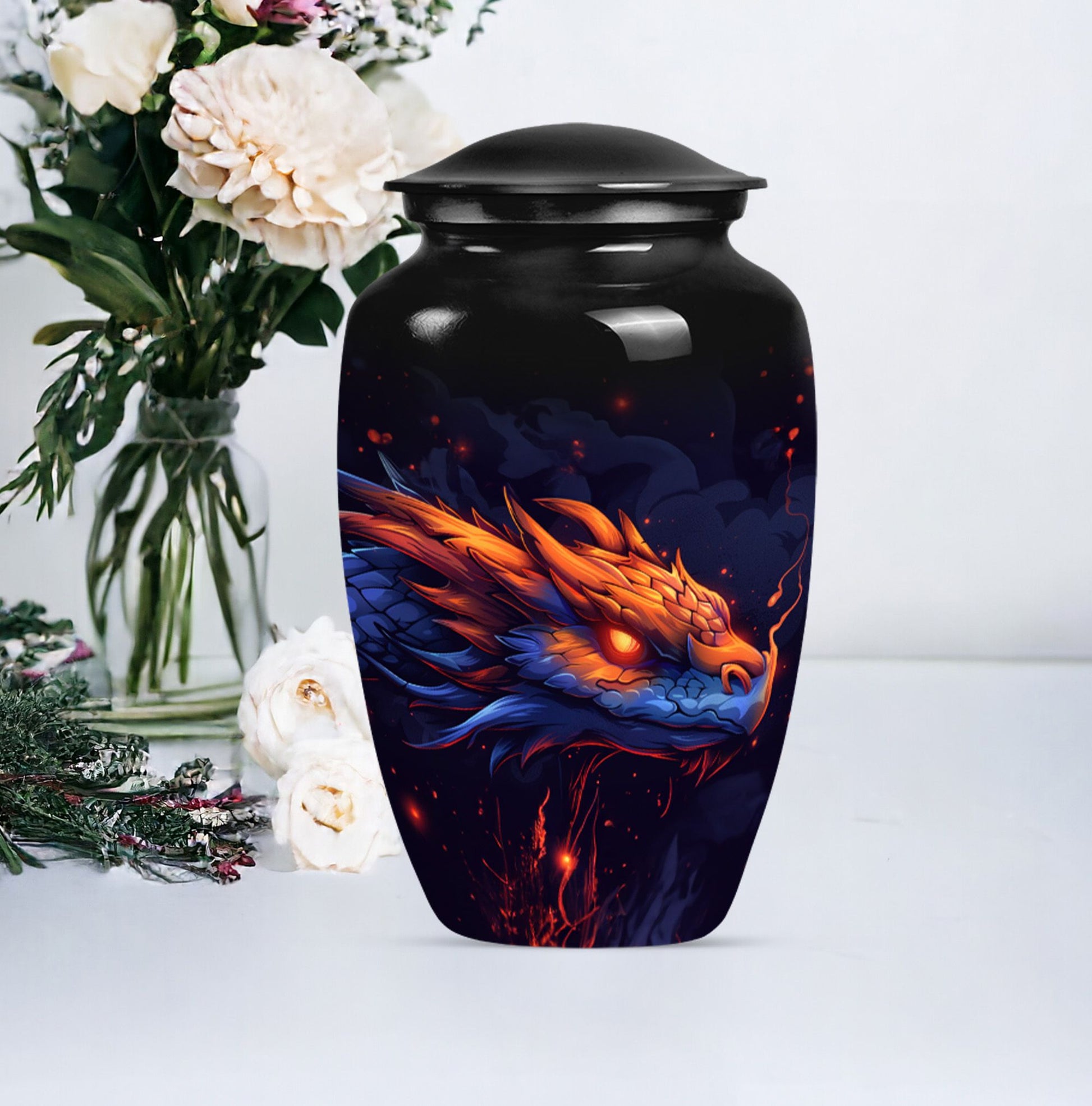 dragon urn for adult ashes
