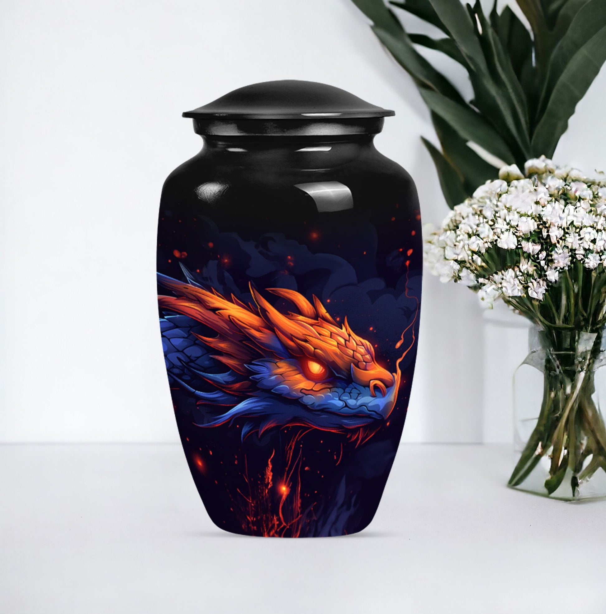 dragon urn for adult ashes