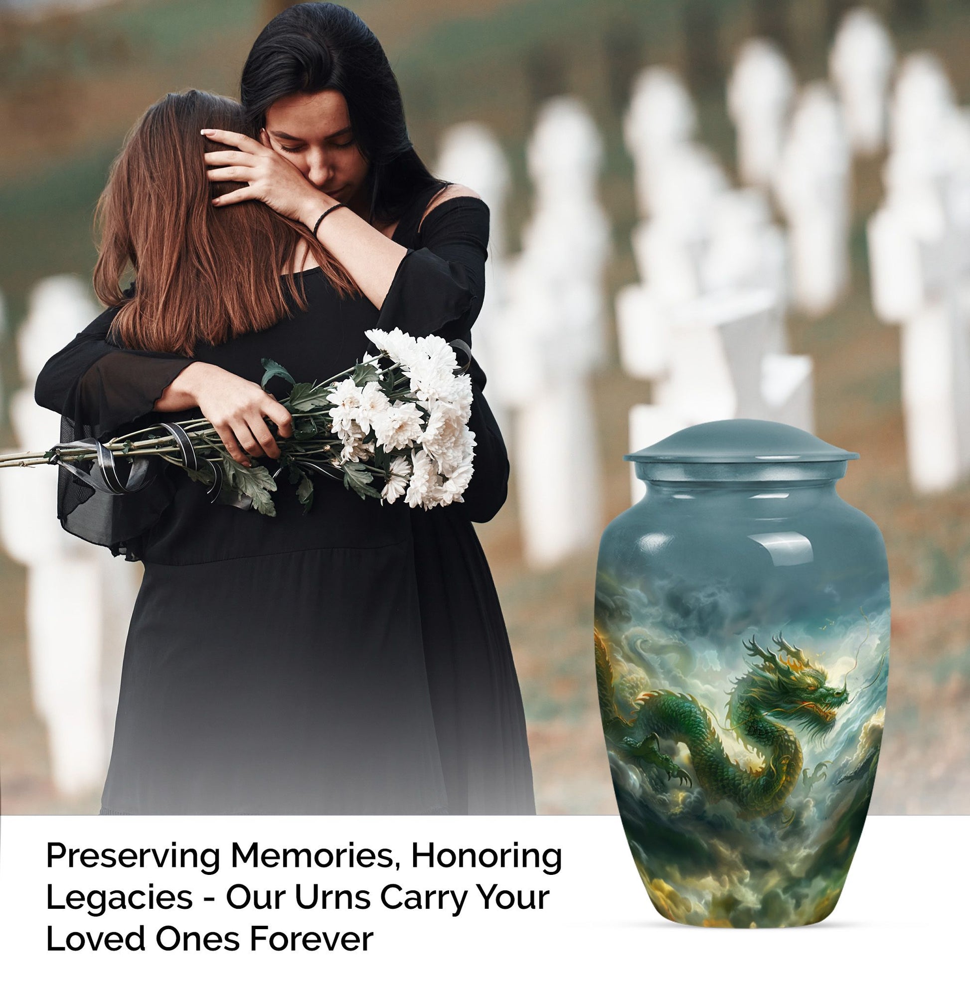 dragon urn for adult ashes