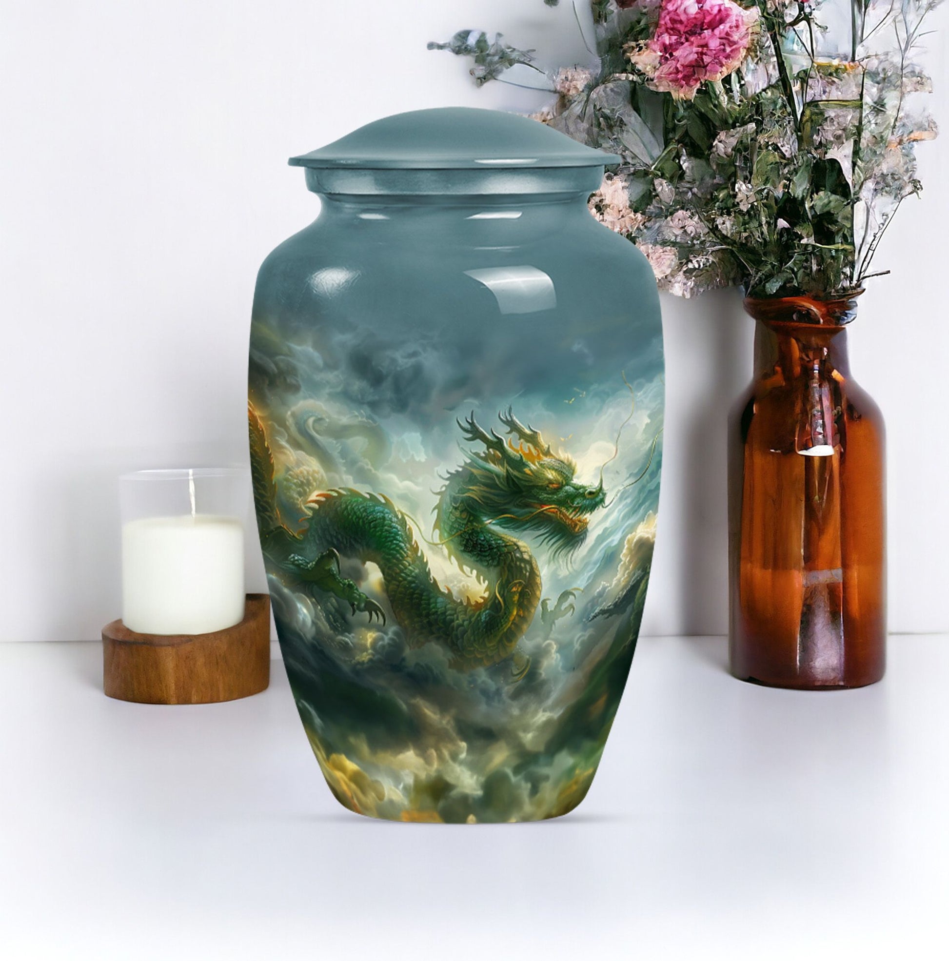 dragon urn for adult ashes