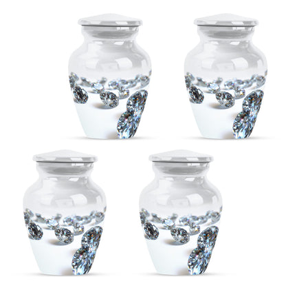 10-inch classic diamond urn.