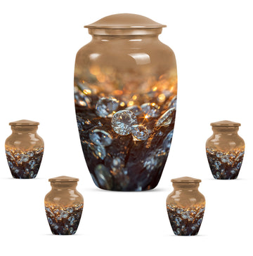 Large Urn with 4 Small Urn