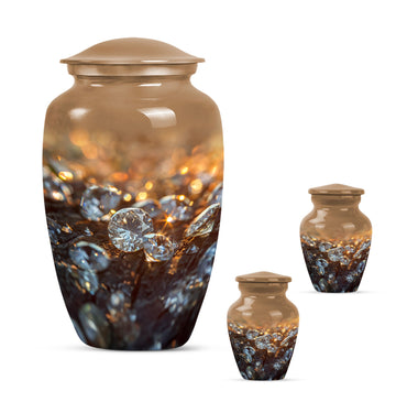 Large Urn with 2 Mini Urn