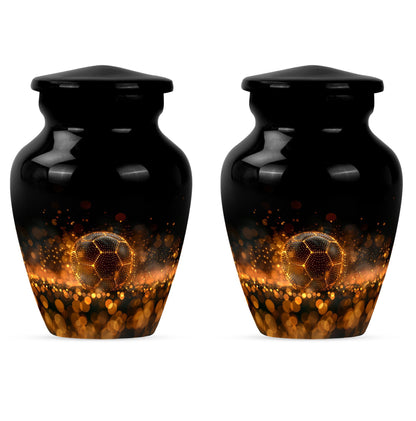 Soccer-themed Large Classic Memorial Urn