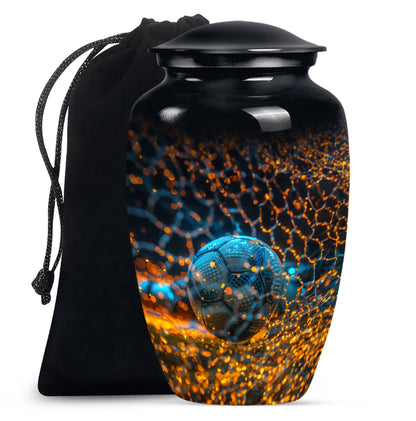 Soccer Memorial Urn for adults