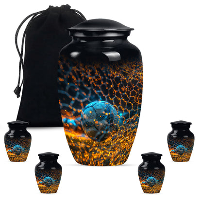 Soccer Memorial Urn for adults
