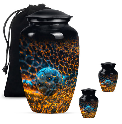 Soccer Memorial Urn for adults