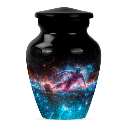 Classic Soccer Urn for dad.