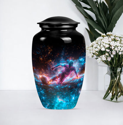 Classic Soccer Urn for dad.