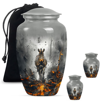 Large Urn with 2 Mini Urn