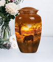 abstract large burial urn for ashes