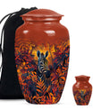 Zebra Small Ashes Keepsake Funeral, Ashes Memorial Urn