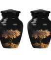 10-inch classic Tree of Life urn for adult human ashes.