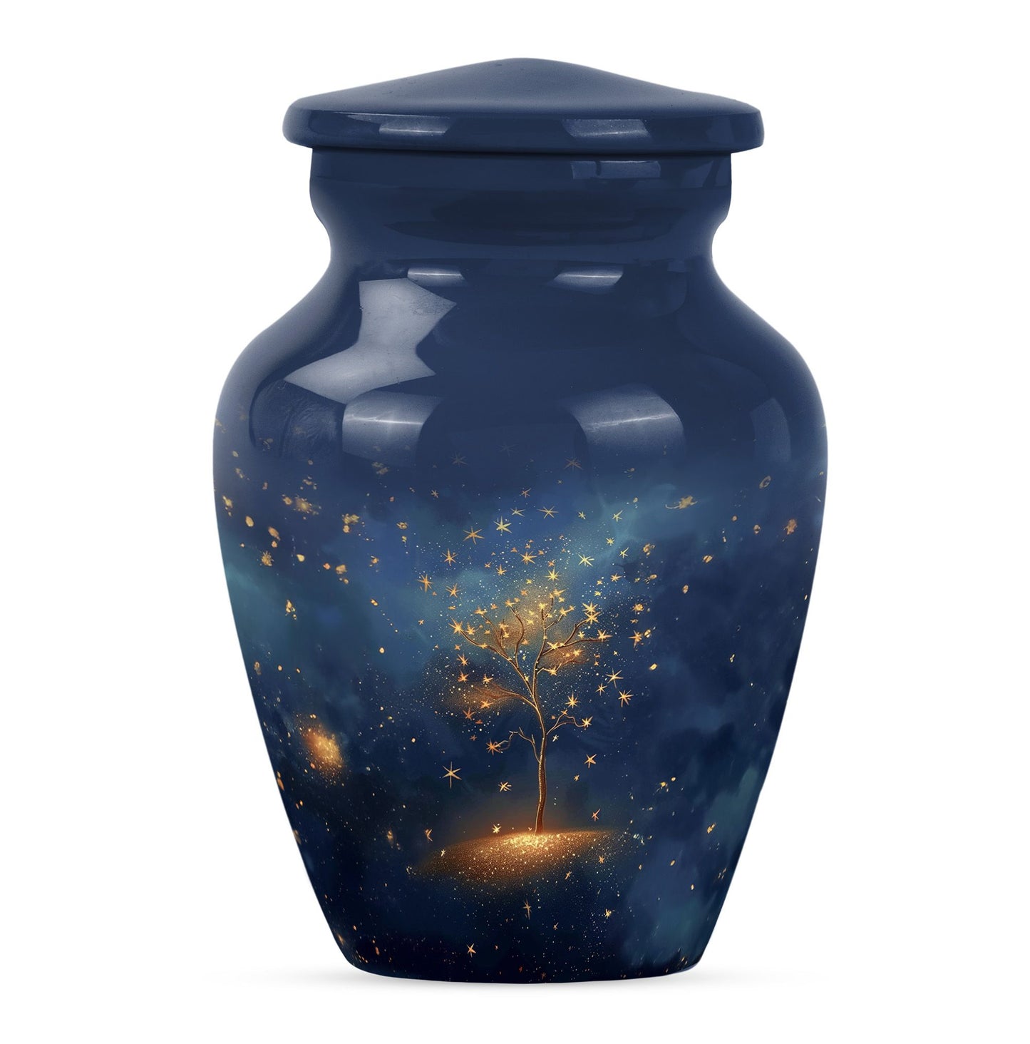 Personalized Tree of Life Memorial Urn for Human Ashes - 10-inch, 200 cu in - Yatskia