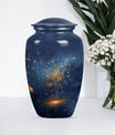Large classic tree of life burial urn.