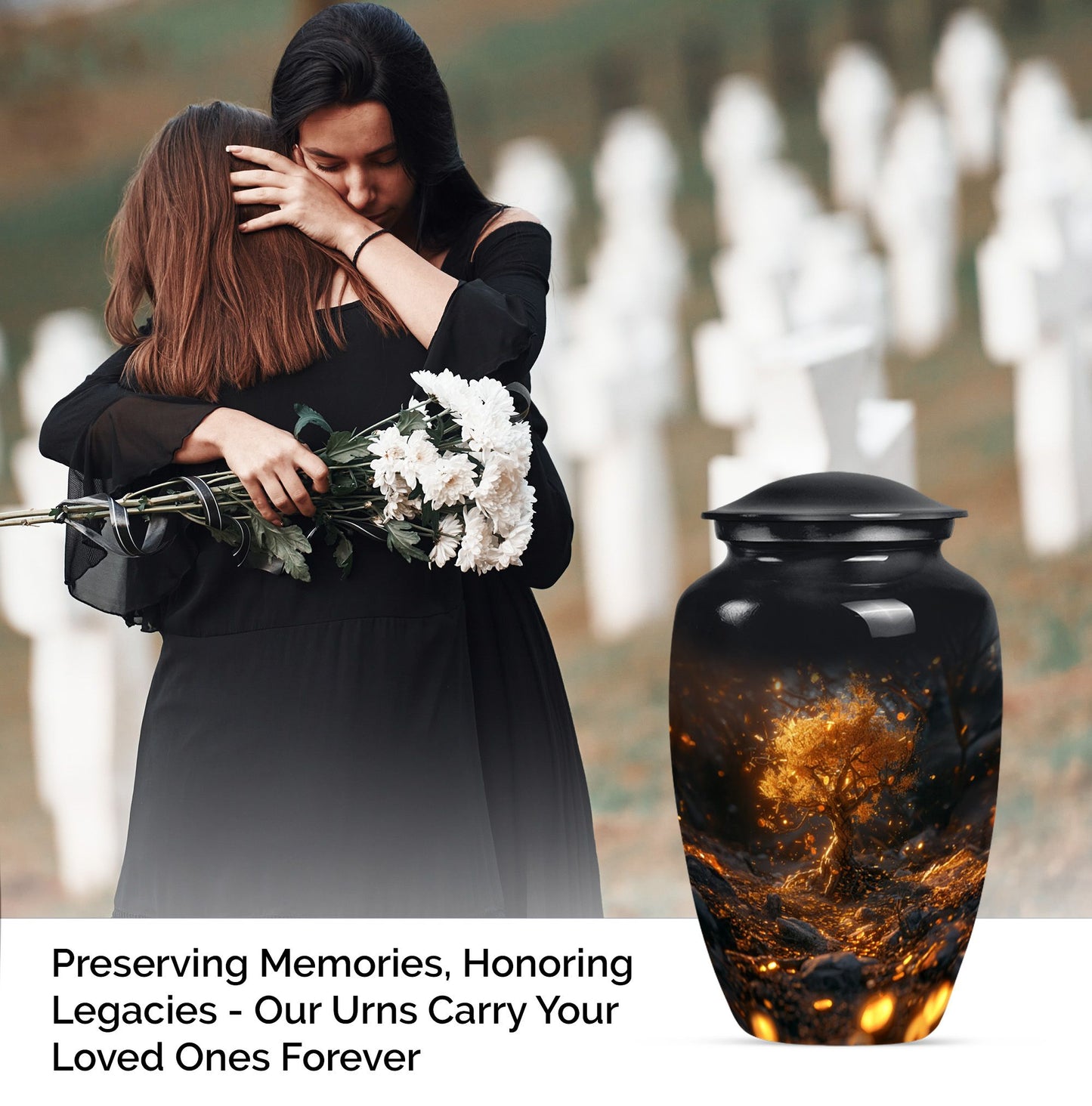10-inch Tree of Life urn
