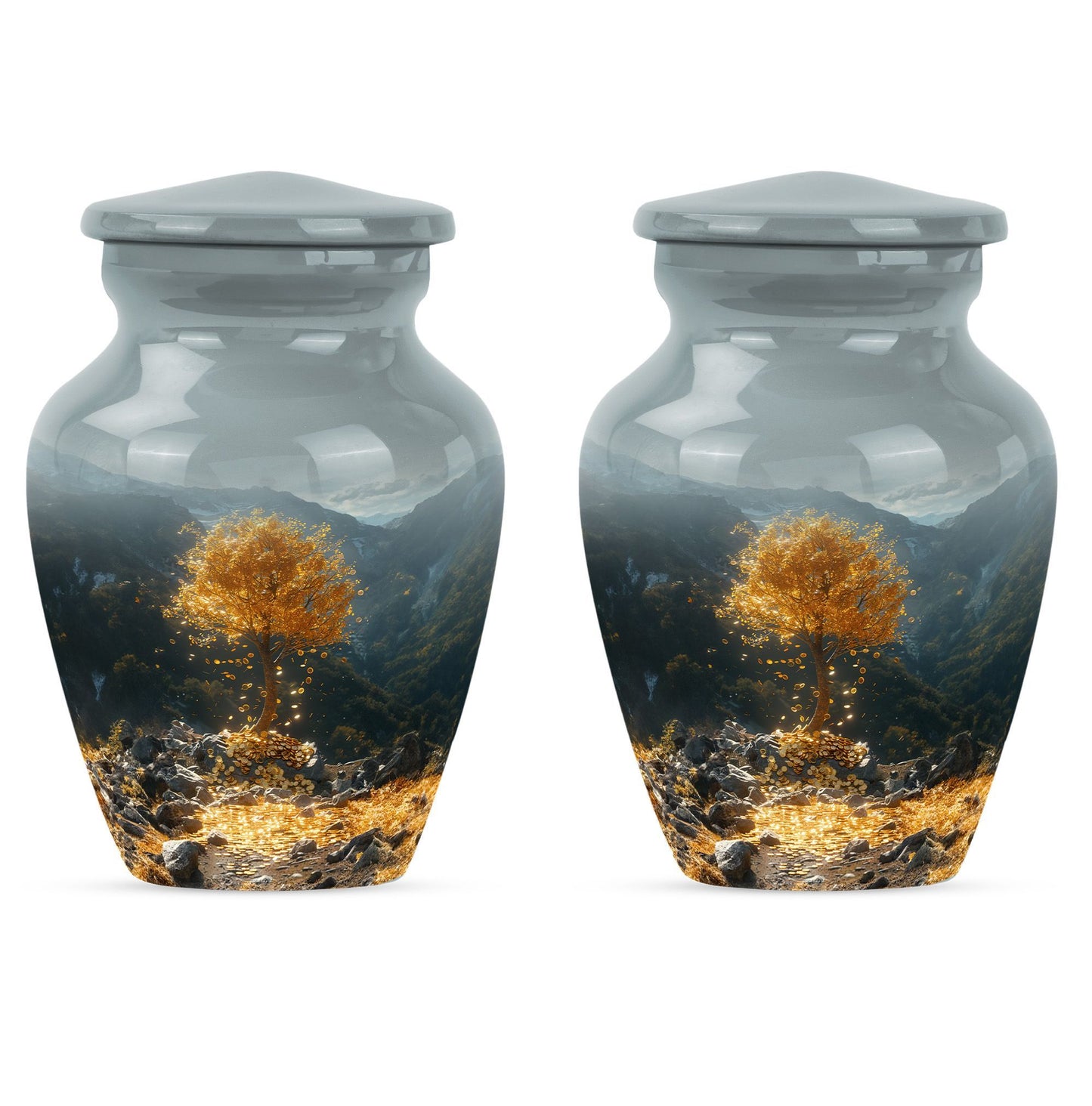 Ten inch Tree of Life cremation urn.