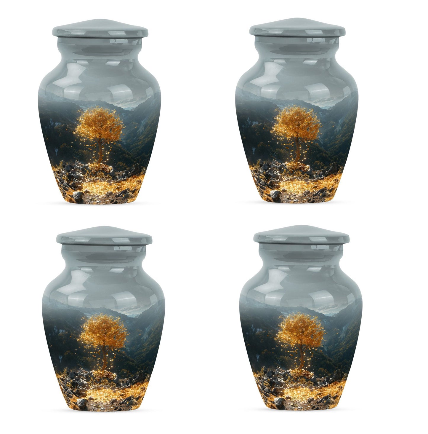 Ten inch Tree of Life cremation urn.