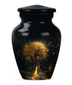10-inch tree of life urn for burial ashes.
