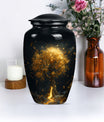 10-inch tree of life urn for burial ashes.