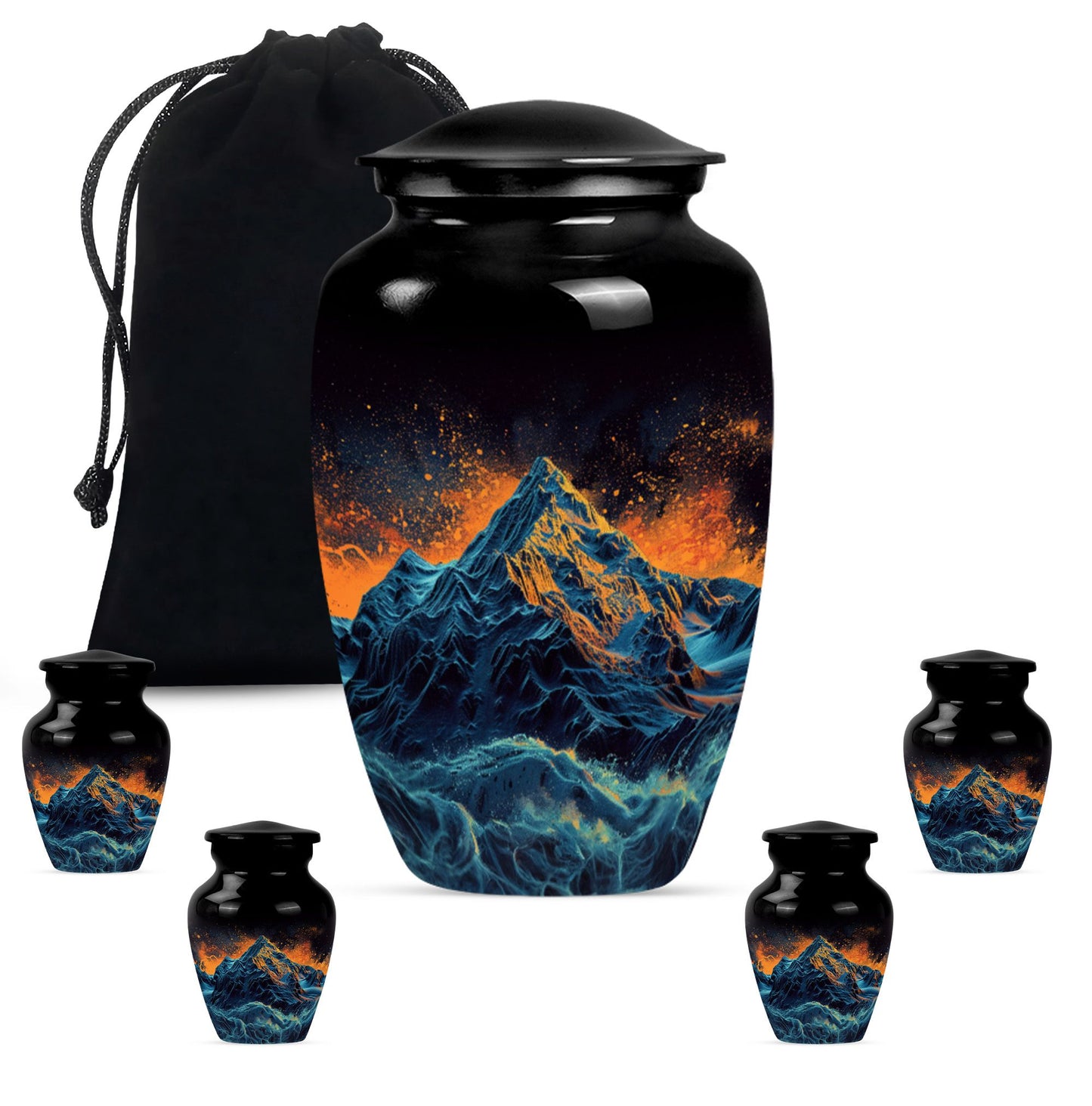 10-inch Classic Mountains Urn.