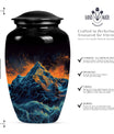 10-inch Classic Mountains Urn.