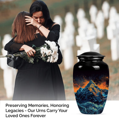 10-inch Classic Mountains Urn.