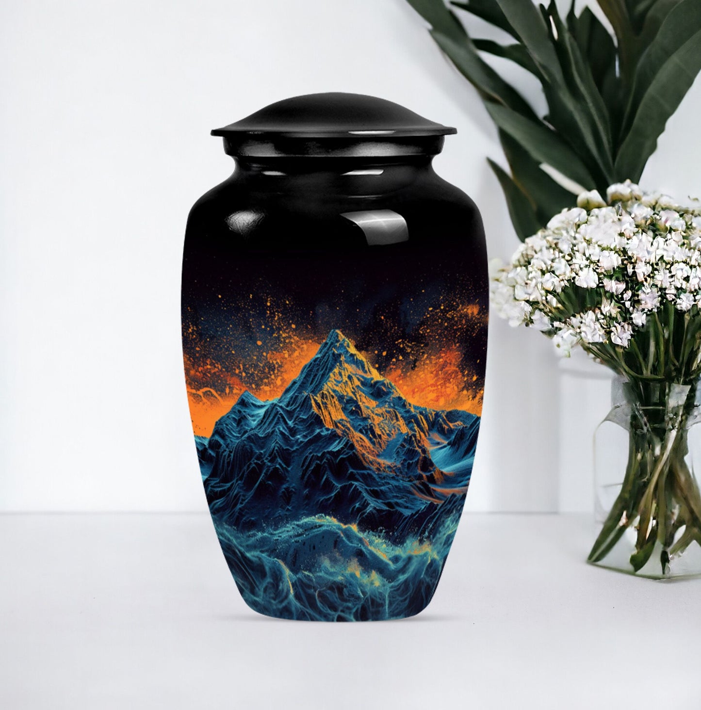 10-inch Classic Mountains Urn.